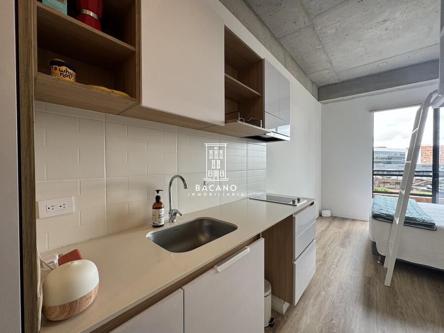 Apartaestudio moderno en venta en Chapinero